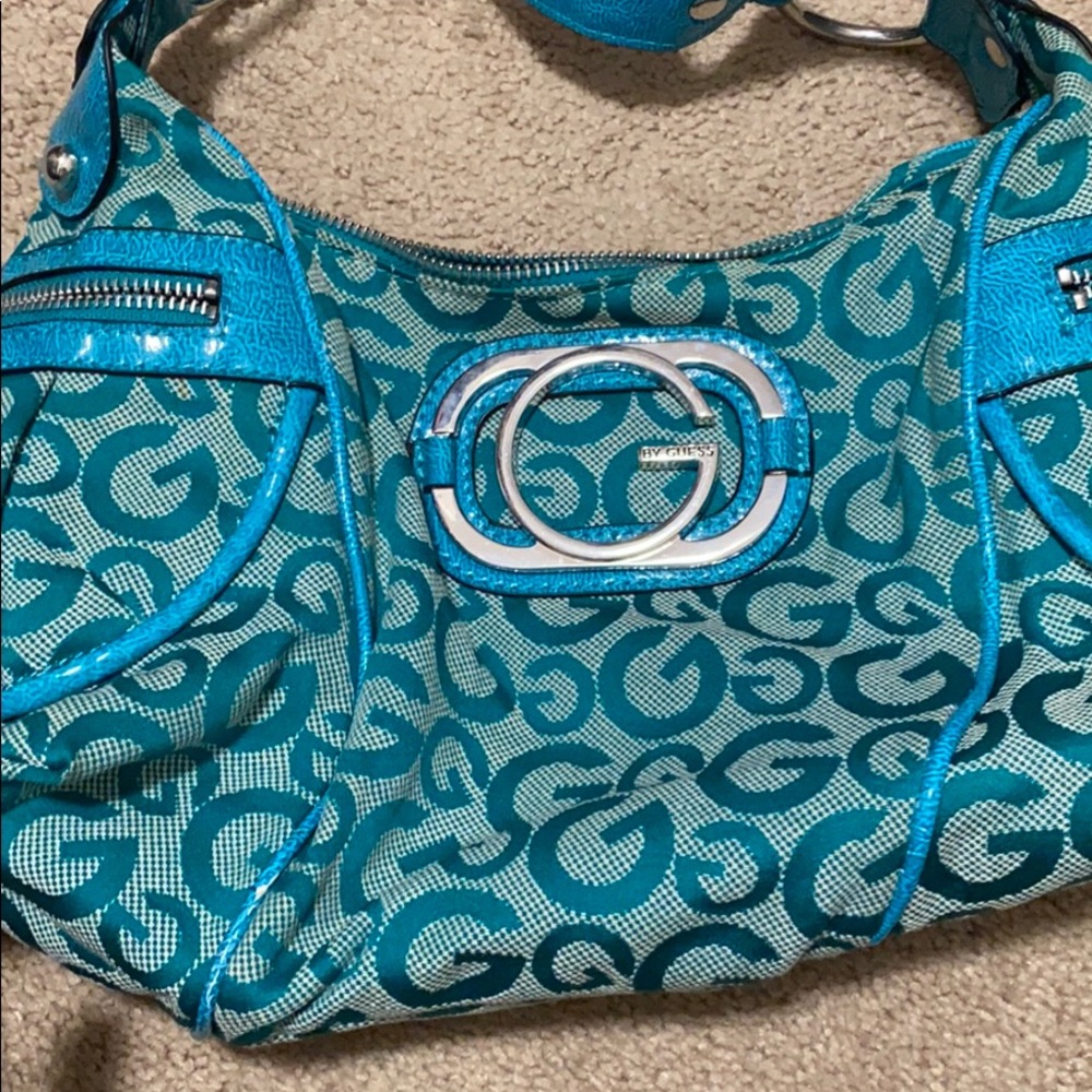 Teal Guess bag!